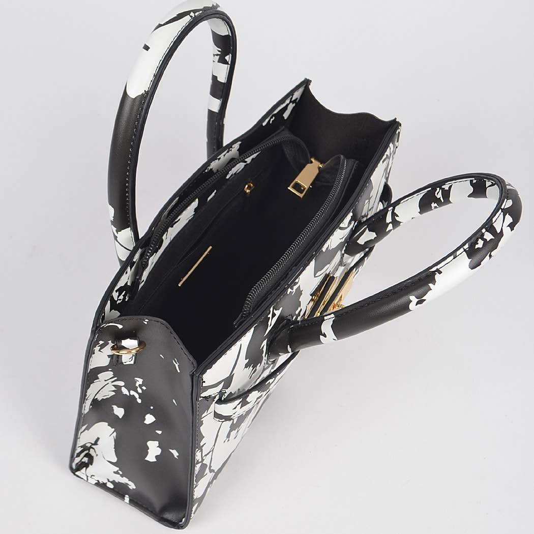 BKWT Print Handles Crossbody Bag
