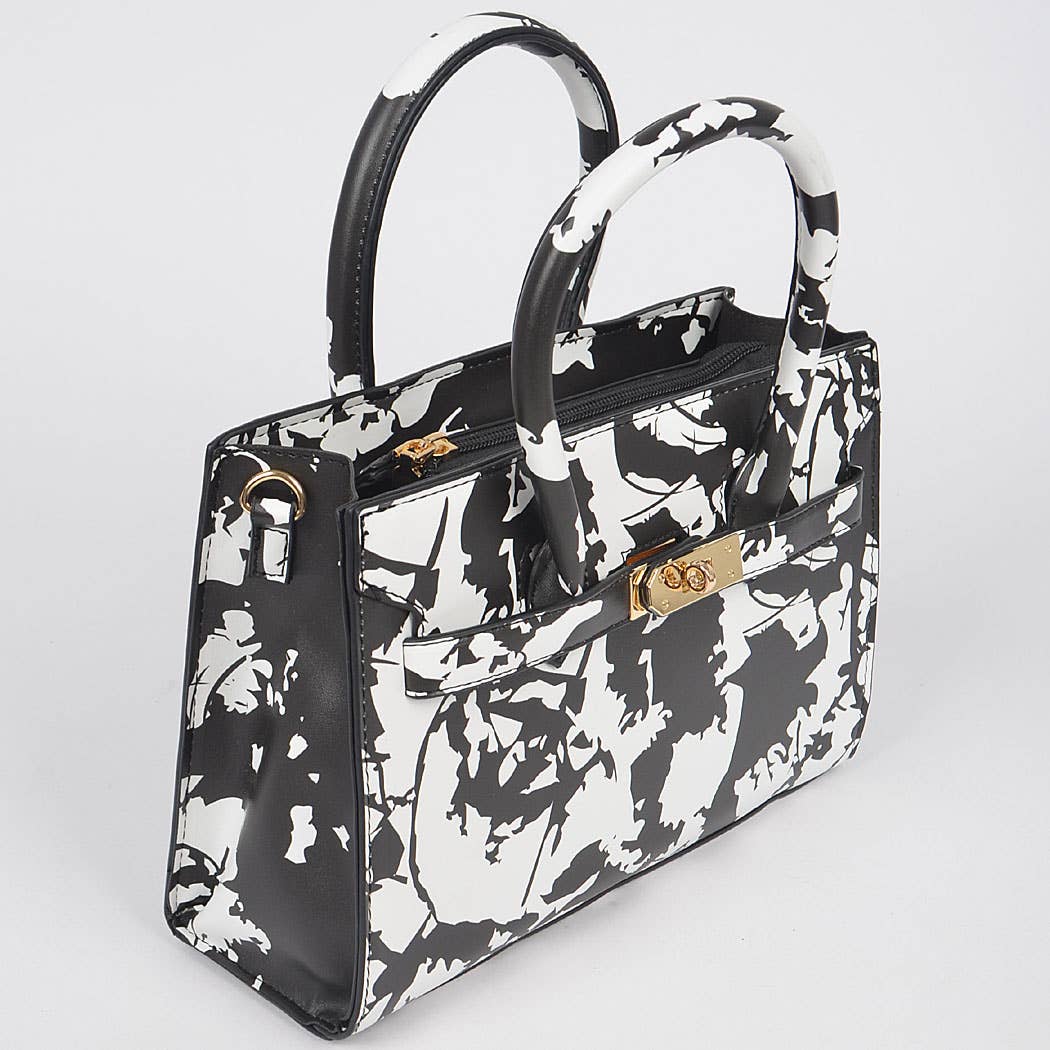 BKWT Print Handles Crossbody Bag