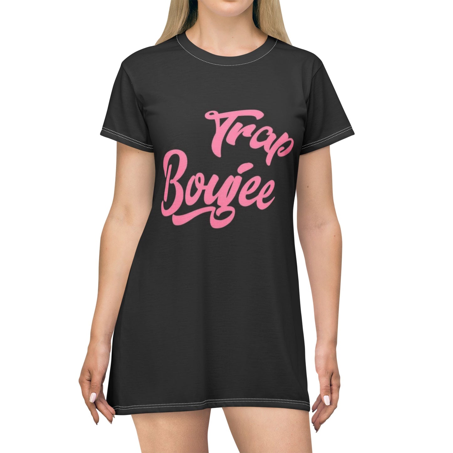 Trap Boujee T-Shirt Dress
