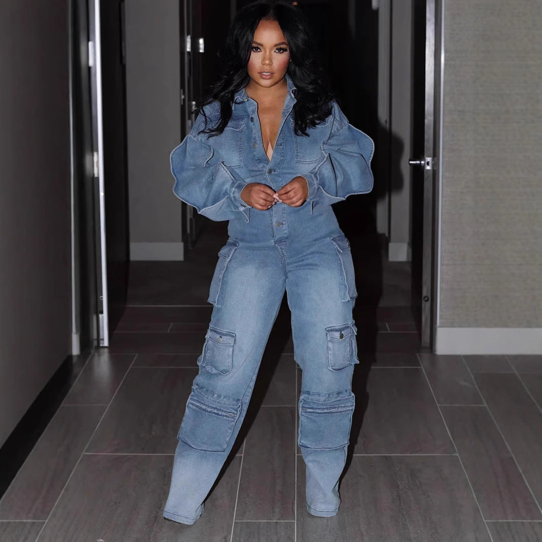 Denim Jumpsuit