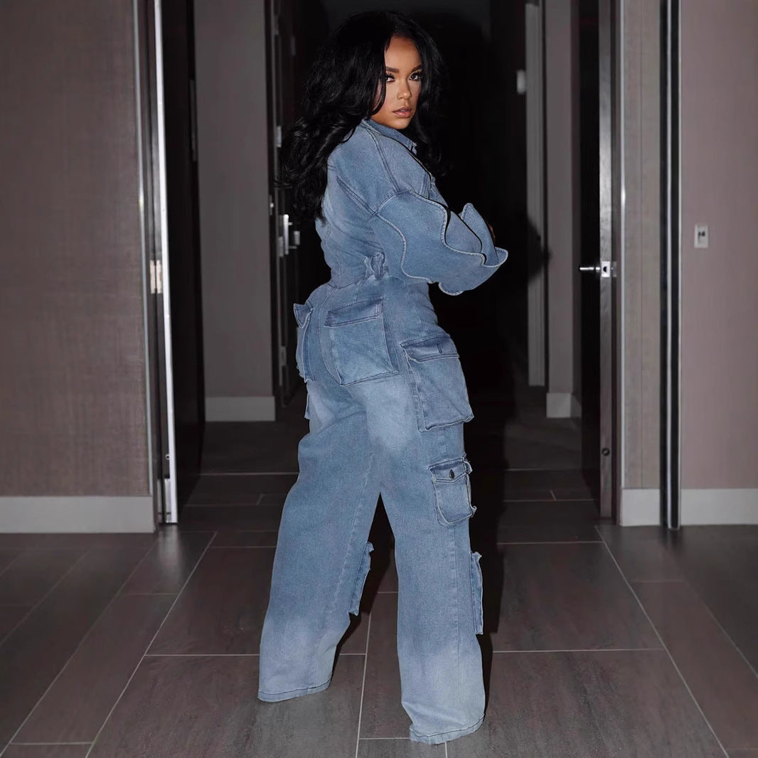Denim Jumpsuit