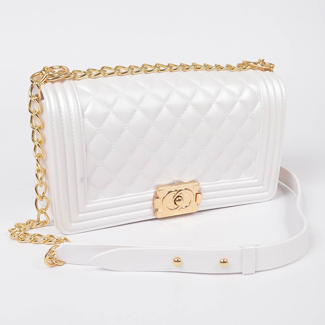 Jelly Embossed Clutch