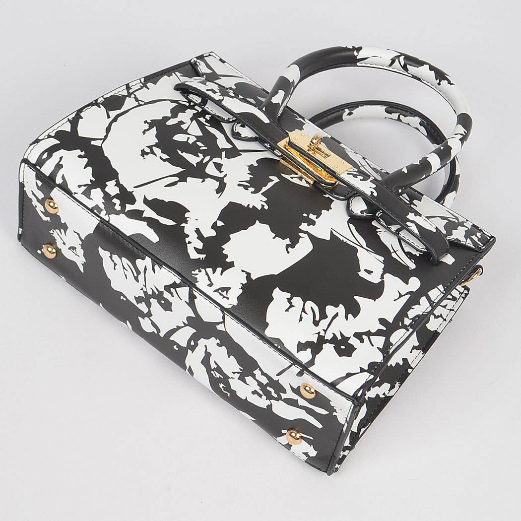 BKWT Print Handles Crossbody Bag
