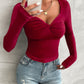 Twisted Long Sleeve T-Shirt