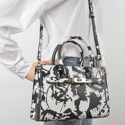 BKWT Print Handles Crossbody Bag
