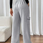 Perfee Drawstring Elastic Waist Joggers with Pockets