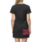 Trap Boujee T-Shirt Dress