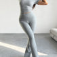 Short Sleeve Top and Pants Set