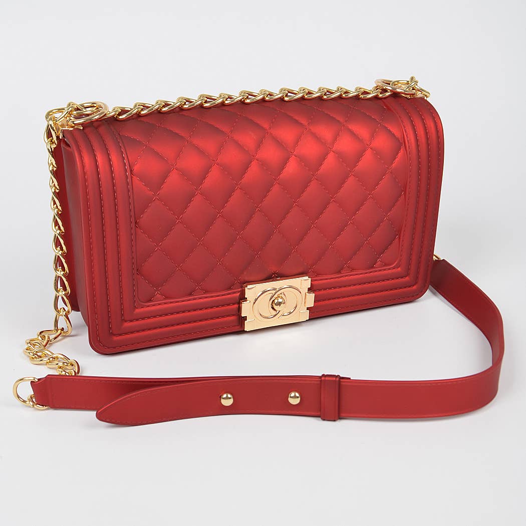 Jelly Embossed Clutch