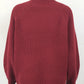Mock Neck Dropped Shoulder Sweater Dress