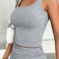Square Neck Tank and Drawstring Pants Set