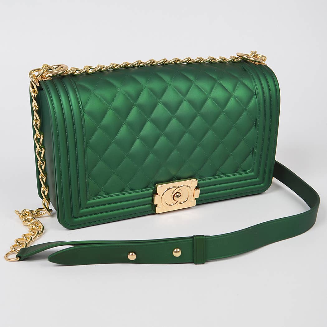 Jelly Embossed Clutch