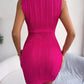 Cable-Knit Round Neck Sleeveless Sweater Dress
