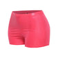 Foiled animal printed highwaisted shorts