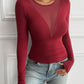 Round Neck Long Sleeve T-Shirt