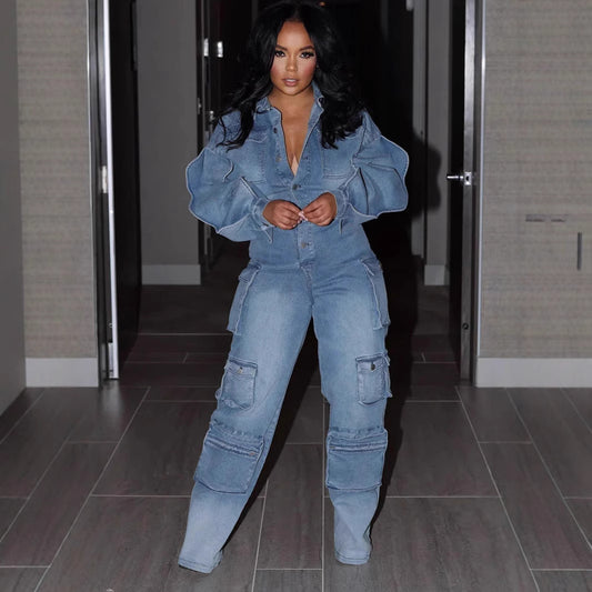 Denim Jumpsuit