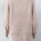 Mock Neck Dropped Shoulder Sweater Dress