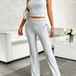 Square Neck Tank and Drawstring Pants Set