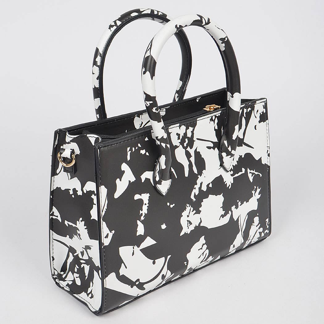 BKWT Print Handles Crossbody Bag