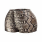 Foiled animal printed highwaisted shorts