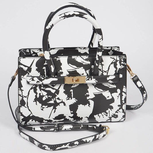 BKWT Print Handles Crossbody Bag