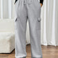 Perfee Drawstring Elastic Waist Joggers with Pockets