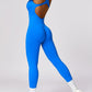 Cutout Racerback Active Jumpsuit