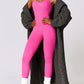 Cutout Racerback Active Jumpsuit